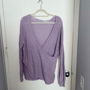 Urban Outfitters Cross Front Sweater - Size L